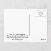 ニューヨーク,ニューヨークホテル,ラスベガス,はがき ポストカード (裏面)