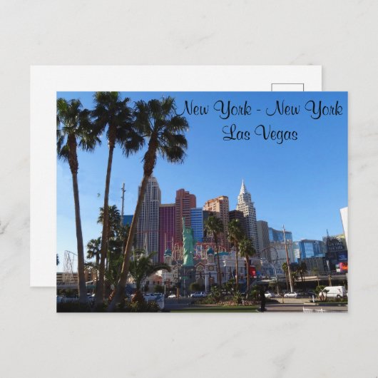 ニューヨーク – ニューヨークホテル#2はがき ポストカード (正面/裏面)