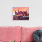 ニューヨーク – ニューヨークホテル#3キャンバス キャンバスプリント (インサイチュ (リビング))