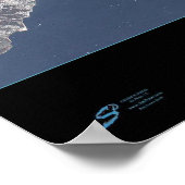 ニューヨーク,ニューヨーク衛星ポスター ポスター (角)