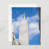 ニューヨーク，ニューヨーク，アメリカ合衆国-ニューヨークの繁華街の景色 ポストカード (正面/裏面)