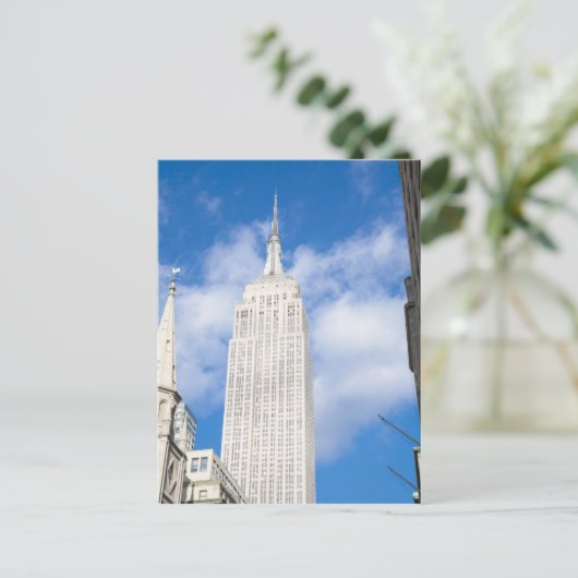 ニューヨーク，ニューヨーク，アメリカ合衆国-ニューヨークの繁華街の景色 ポストカード (スタンド正面)