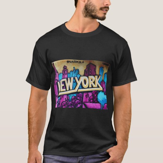 ニューヨーク ニューヨーク グラフィティ Tシャツ (正面)