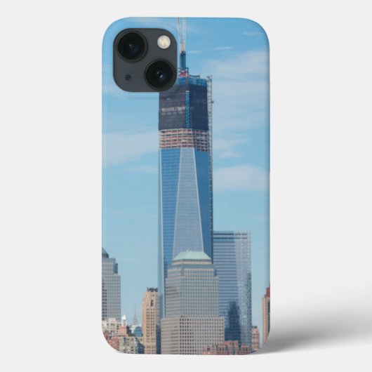 ニューヨーク、ニューヨーク。マンハッタン市街地のスカイライン Case-Mate iPhoneケース (裏面)