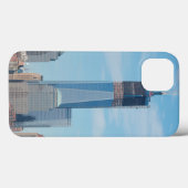 ニューヨーク、ニューヨーク。マンハッタン市街地のスカイライン Case-Mate iPhoneケース (裏面 (横))
