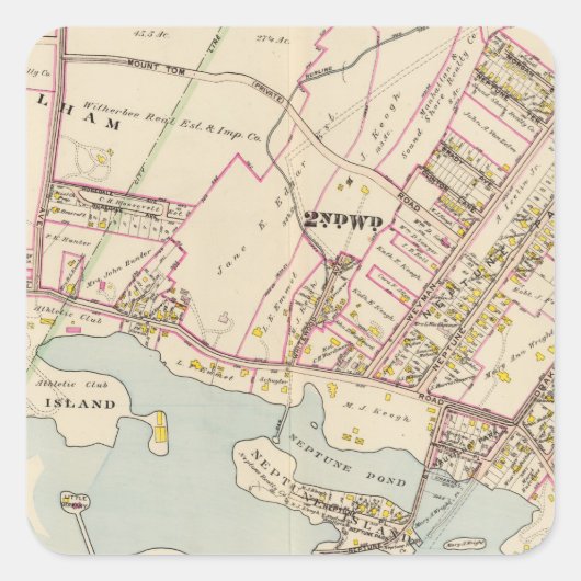 ニューヨーク，ニューロシェル区2 スクエアシール (正面)