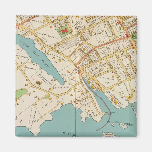 ニューヨーク・ニューロシェル マグネット (正面)