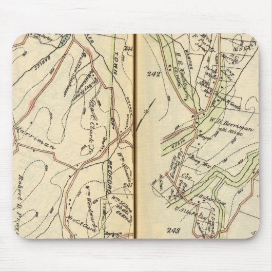 ニューヨーク·ノースキャッスル マウスパッド (正面)