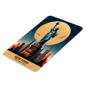 ニューヨーク:ハート・オブ・アメリカのストーリー・フレキシブル マグネット (左側)