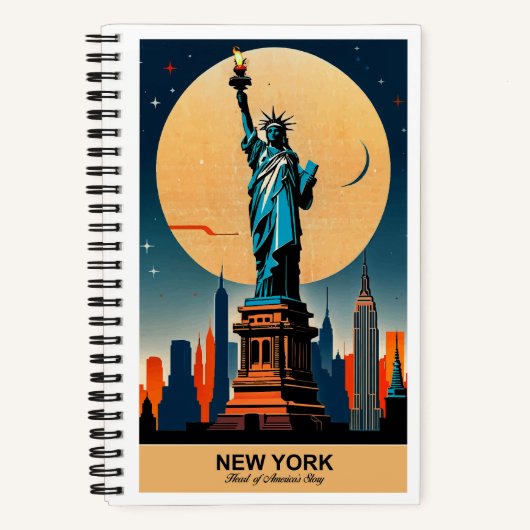ニューヨーク：ハート・オブ・アメリカ ノートブック (正面)