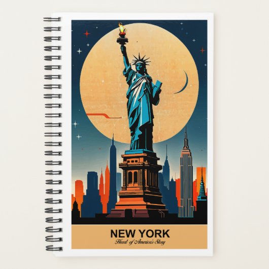 ニューヨーク：ハート・オブ・アメリカ プランナー手帳 (正面)