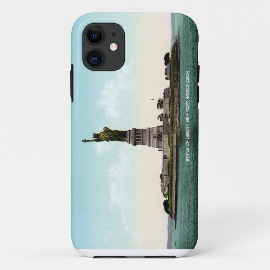ニューヨーク・ハーバー、自由の女神 Case-Mate iPhoneケース (裏面)