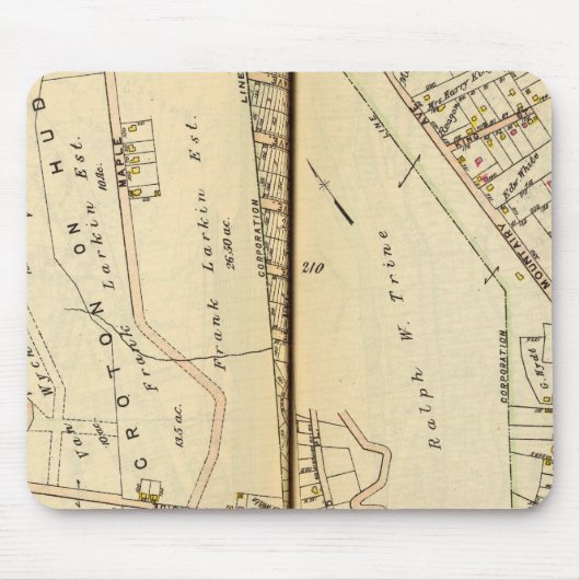 ニューヨーク·ハーモン·パーク マウスパッド (正面)