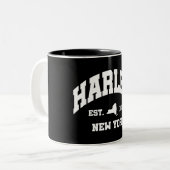 ニューヨーク,ハーレム ツートーンマグカップ (正面左)