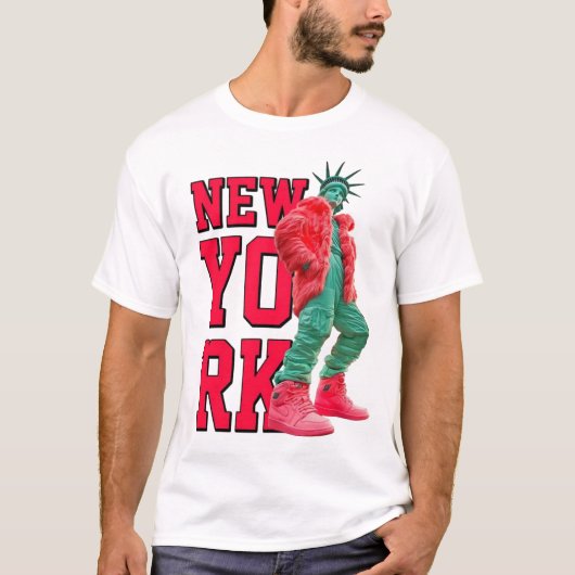 ニューヨーク・バイブス Tシャツ (正面)
