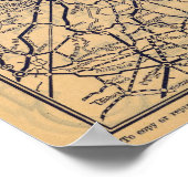 ニューヨーク、バッファロー、ボストン ポスター (角)