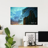 ニューヨーク・バッファロー ポスター (ホームオフィス)