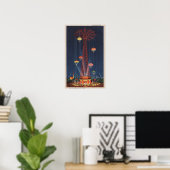 ニューヨーク – パラシュートジャンプ ポスター (ホームオフィス)