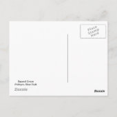 ニューヨーク，パルミラ，聖なる森 ポストカード (裏面)