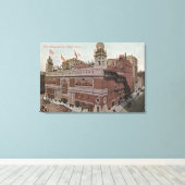 ニューヨーク – ヒッポドローム キャンバスプリント (インサイチュ (ウッドフロア))