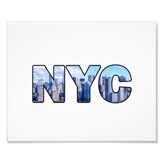 ニューヨーク フォトプリント            (正面)