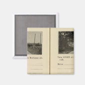 ニューヨーク，ブキャナン マグネット (正面/裏面)