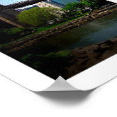 ニューヨーク – ブルックリンブリッジ ポスター (角)