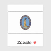 ニューヨーク・ブルックリン国旗 シール (シート)