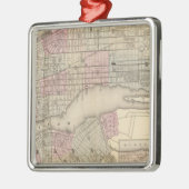 ニューヨーク、ブルックリン3 メタルオーナメント (左)