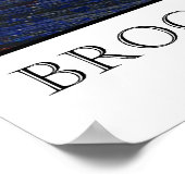 ニューヨーク・ブルックリン・ブリッジ ポスター (角)