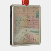 ニューヨーク、ブルックリン メタルオーナメント (右)