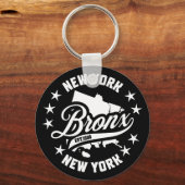 ニューヨーク，ブロンクス キーホルダー (裏面)