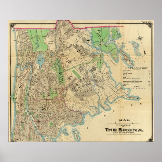 ニューヨーク，ブロンクス ポスター (正面)