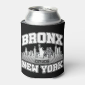 ニューヨーク，ブロンクス 缶クーラー (缶正面)