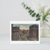 ニューヨーク – ブロードウェイ&アムステルダムアベニュー ポストカード (スタンド正面)