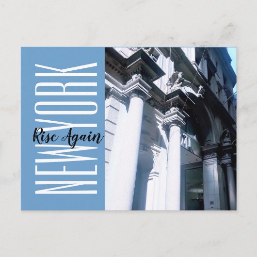 ニューヨーク・ブロードウェイ ポストカード (正面)