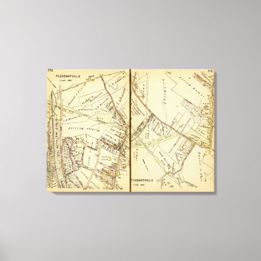 ニューヨーク・プレザントビル キャンバスプリント (正面)