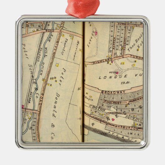 ニューヨーク,ヘイスティングス メタルオーナメント (正面)