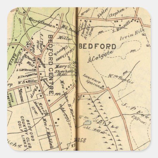 ニューヨーク,ベッドフォード2 スクエアシール (正面)