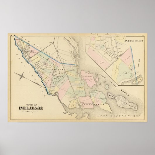 ニューヨーク，ペラムマナーペラム ポスター (正面)