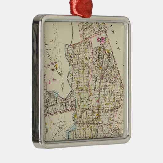 ニューヨーク·ペルハム·ヴァーノン区5 メタルオーナメント (右)