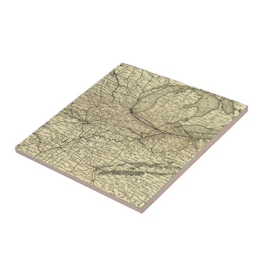 ニューヨーク、ペンシルバニアおよびオハイオ州の鉄道 タイル (側面)