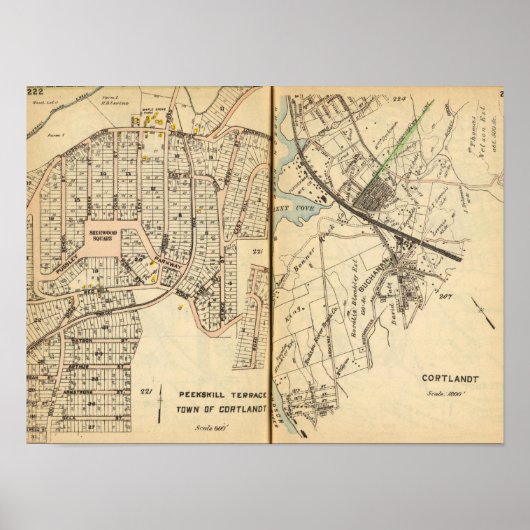 ニューヨーク，ペークスキル ポスター (正面)