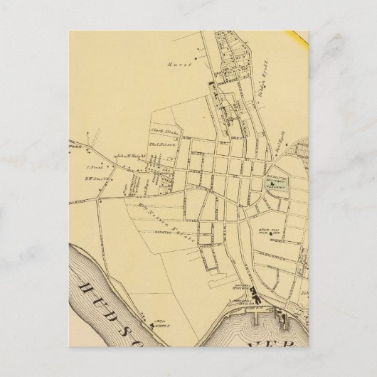 ニューヨーク・ペークスキル ポストカード (正面)