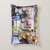 ニューヨーク·ホットドッグ·ゴッド アクセントクッション (正面(垂直))