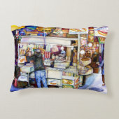 ニューヨーク·ホットドッグ·ゴッド アクセントクッション (裏面)