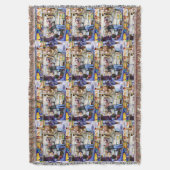 ニューヨーク·ホットドッグ·ゴッド スローブランケット (正面縦)