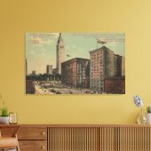 ニューヨーク – ホテルアーリントンニア キャンバスプリント (インサイチュ (リビング))