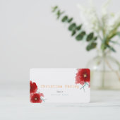 ニューヨーク·ボストン·ヘア 名刺 (スタンド正面)