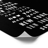 ニューヨーク ポスター (角)